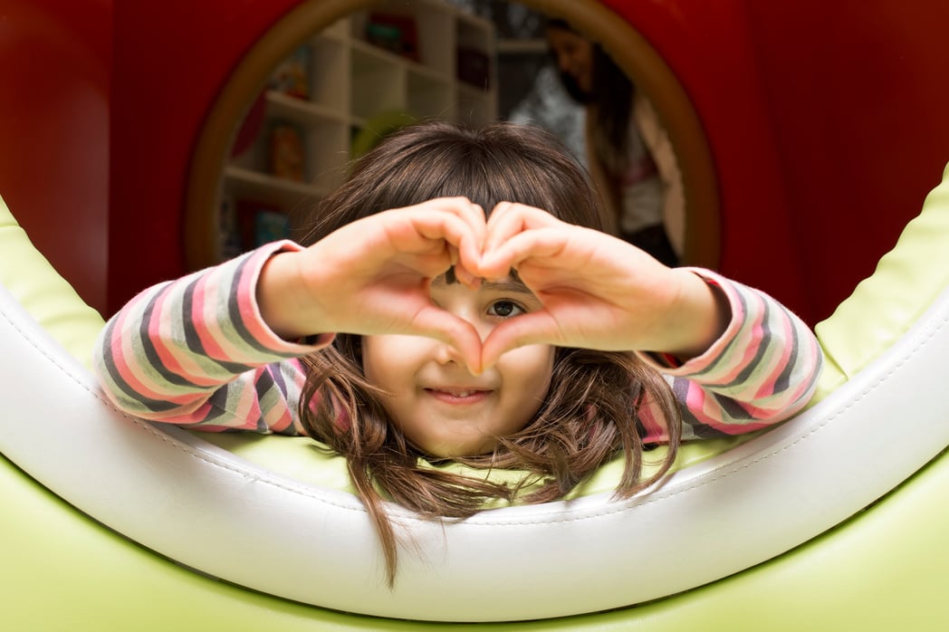 Little Girl in the Playroom